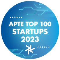 APTE Top 100 Startups 2023 badge