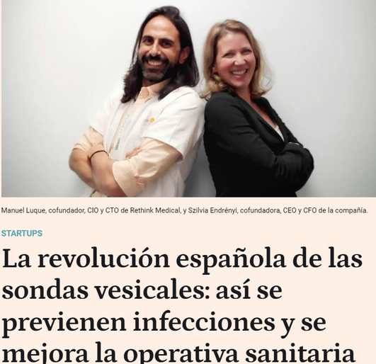 El Español article about Rethink Medical