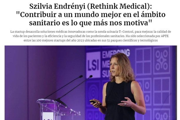 InnovaSpain interview with Rethink Medical