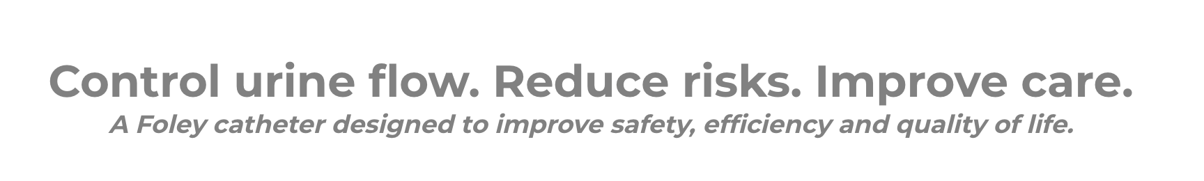 Overview of the T-Control® urinary catheter and its components